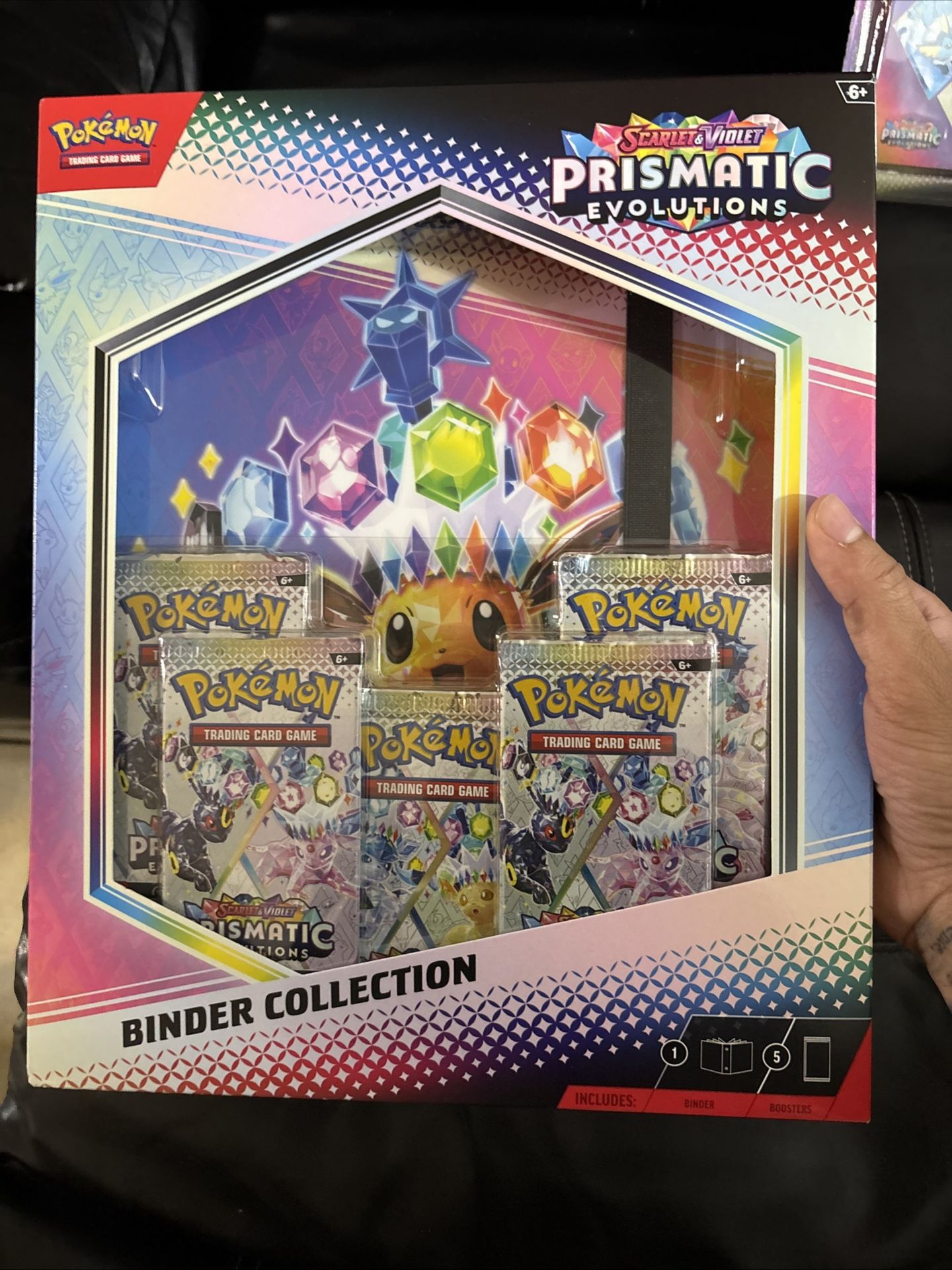 SEALED Pokemon Scarlet And Violet Prismatic Evolution Binder Collection