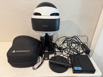 PlayStation VR1 with accessories and game