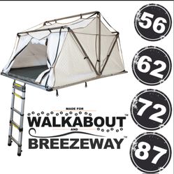 23zero 72" RTT roof top tent winter Insulation Liner Walkabout & Breezeway
