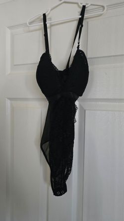 Black lingerie women s small NEW lace