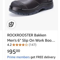 Rockrooster Work Boots For Men 