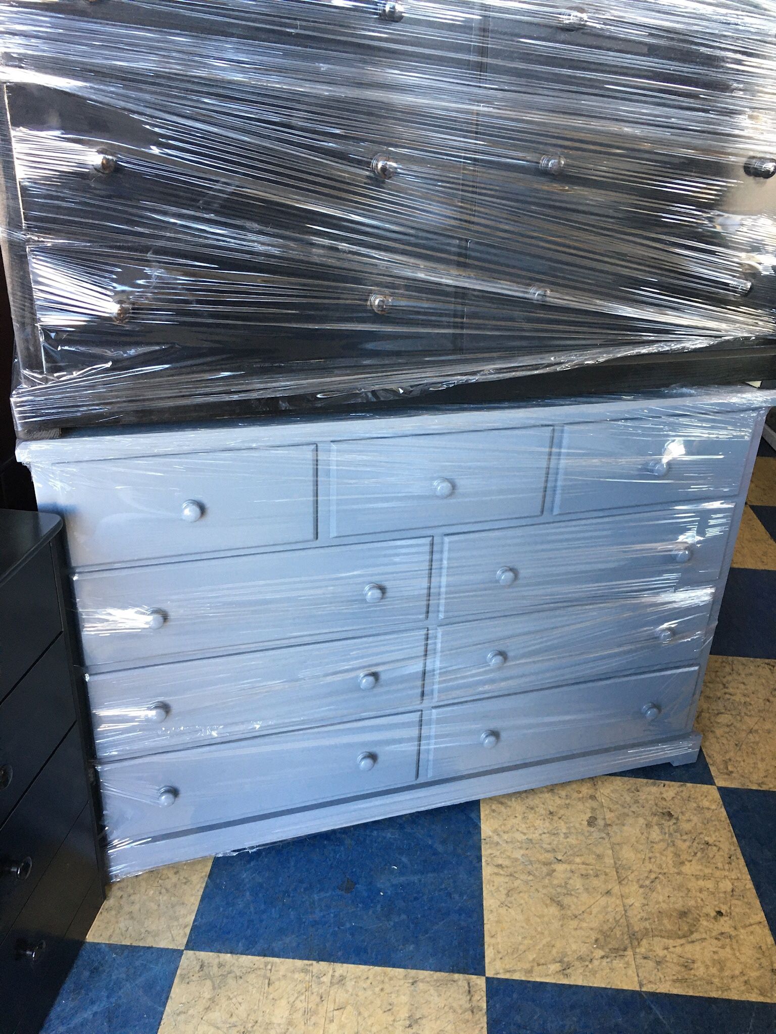 Dresser 9 Drawers In Any Color New Solid Wood