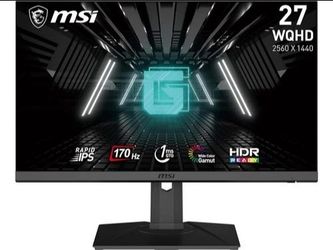 MSI 27in QHD Gaming Monitor, 170Hz, G274QPF