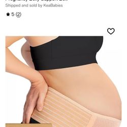KeaBabies
Maternity Belly Band for Pregnancy, Soft & Breathable Pregnancy Belly Support Belt