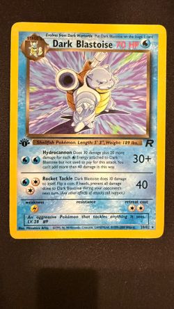 1st Edition Dark Blastoise