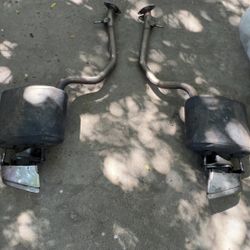 2017 Lexus RC OEM Axel Back Exhaust Muffler Set 