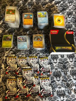 Pokémon 1200 card bulk lot and 9 packs