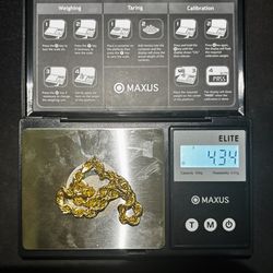 14k Gold Rope Bracelet