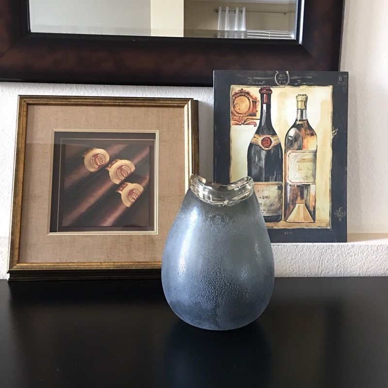 Vase and 2 Pictures