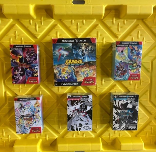 Pokemon Booster Bundles.