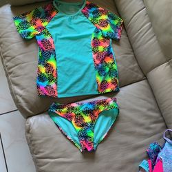 Girls Swimming Set Size 14/16