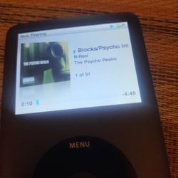 APPLE IPOD CLASSIC 7th GEN 160GB HAS MUSIC WORKS GREAT 💯