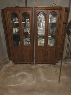 Old China Cabinet