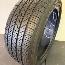 V893  235 45 18 94V  Firestone All Season  One Used Tire 80% Life 