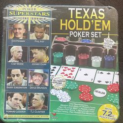 Texas Hold’em poker set (by Cardinal)