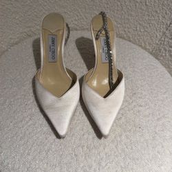 Jimmy Choo White heels
