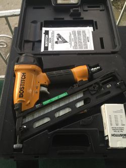 Bostitch finish nailer