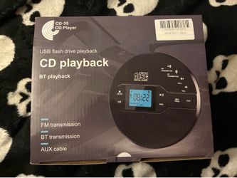 Blue Compact CD player