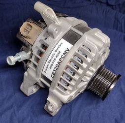 320 amp alternator 12 volt.  04 Honda Civic 1.7L