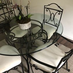 Wrought Iron Dining Set