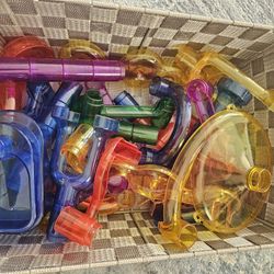 Marble Run With Glow In The Dark Marbles