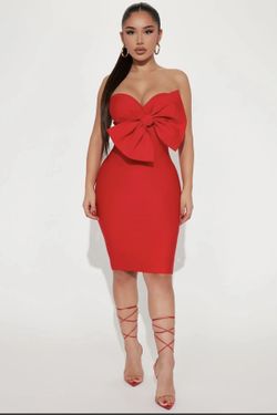 Red Bandage Dress