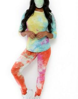 2 PC Tye Dye Pant Set