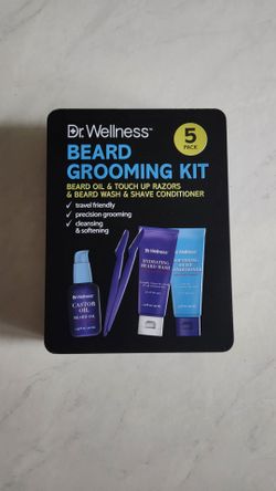 FREE!! Dr. Wellness 5-Piece Beard Grooming Kit