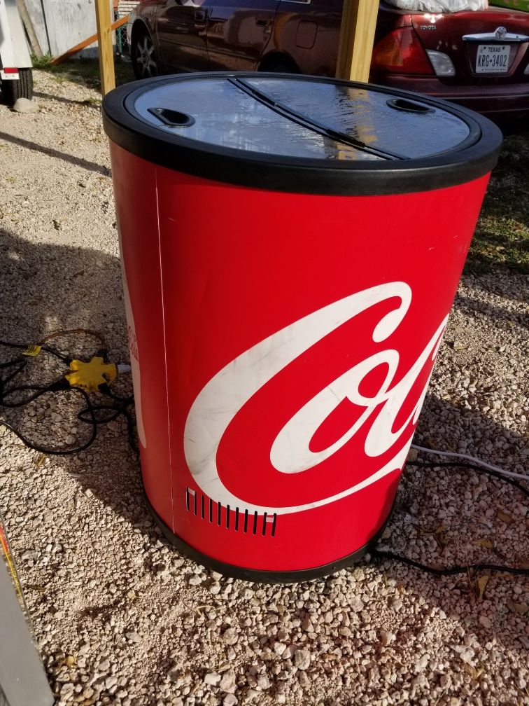 coca cola cooler seminueva trabajando perfectamente