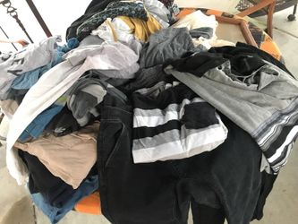 Lots of boys pants and hoodies $2 each