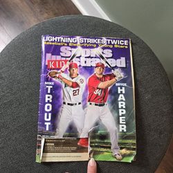 May 2013 Bryce Harper and Mike Trout Sports Illustrated Kids Magazines 