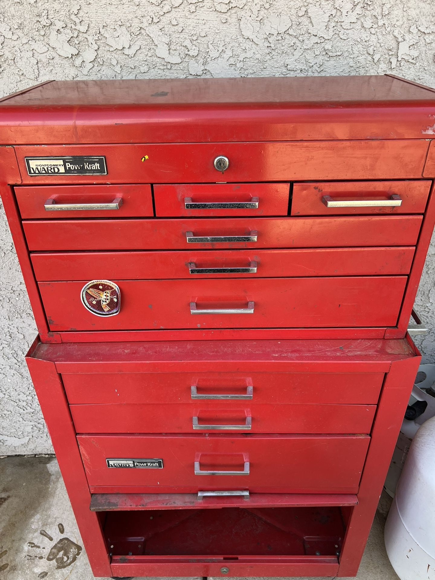 Vintage Montgomery Ward Tool Box
