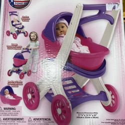 Baby On The Go Stroller Toy For Kids Toddlers