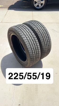 (4)225/55/19 Kelly Edge Touring A/S