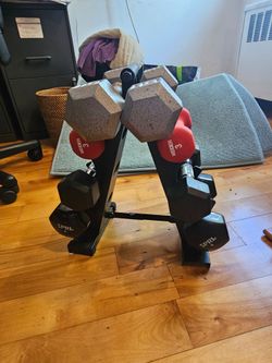 Weights & Rack