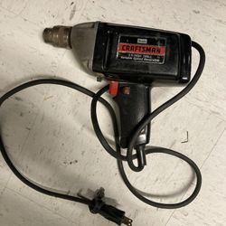 Vintage Sears Craftsman 3/8 inch mechanic Drill