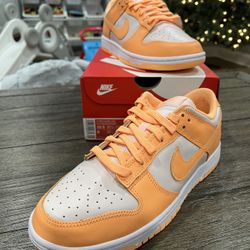 Nike Dunk Low Peach Cream White DD1503-801 Women's Size 10.5