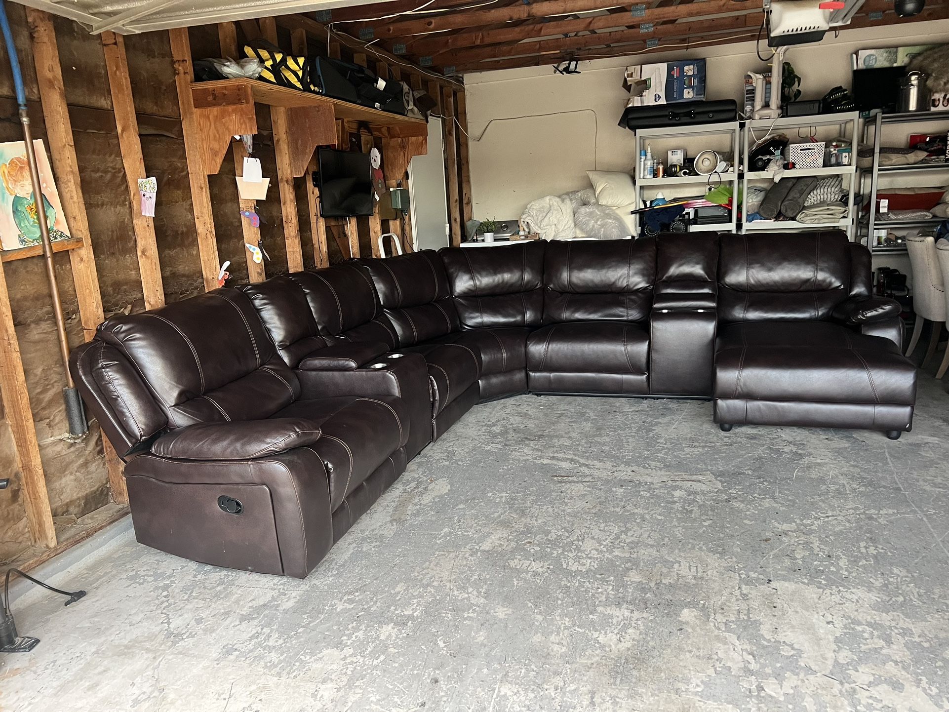 Leather Sectional Recliners for Sale in Bakersfield, CA OfferUp