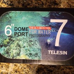 Telesin GoPro 6" Dome Port
