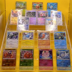 Pokemon Random Holo/Reverse Holo Bundle [17 Cards] LP/NM