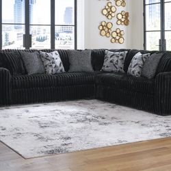 Midnight Madness Sofa Sectional Set By Ashley /$10 EZ Down Payment Options 