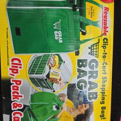 Cart Grab Reusable Shopping Bag