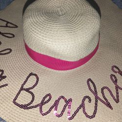 Hola beaches Like New Beach Hat