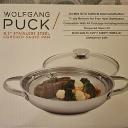 WOLFGANG PUCK 9.5in Covered Saute Pan