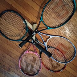 Tennis Rackets And Balls 