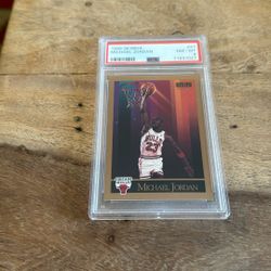 1990 Skybox Michael Jordan PSA 8