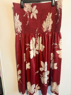 Strapless Dress