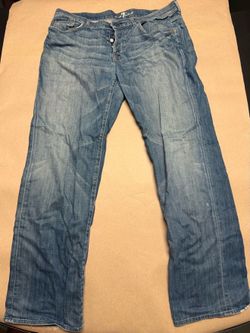 Seven 7 For All Mankind Jeans Men’s 38 x 34 Stretch Relaxed Fit!