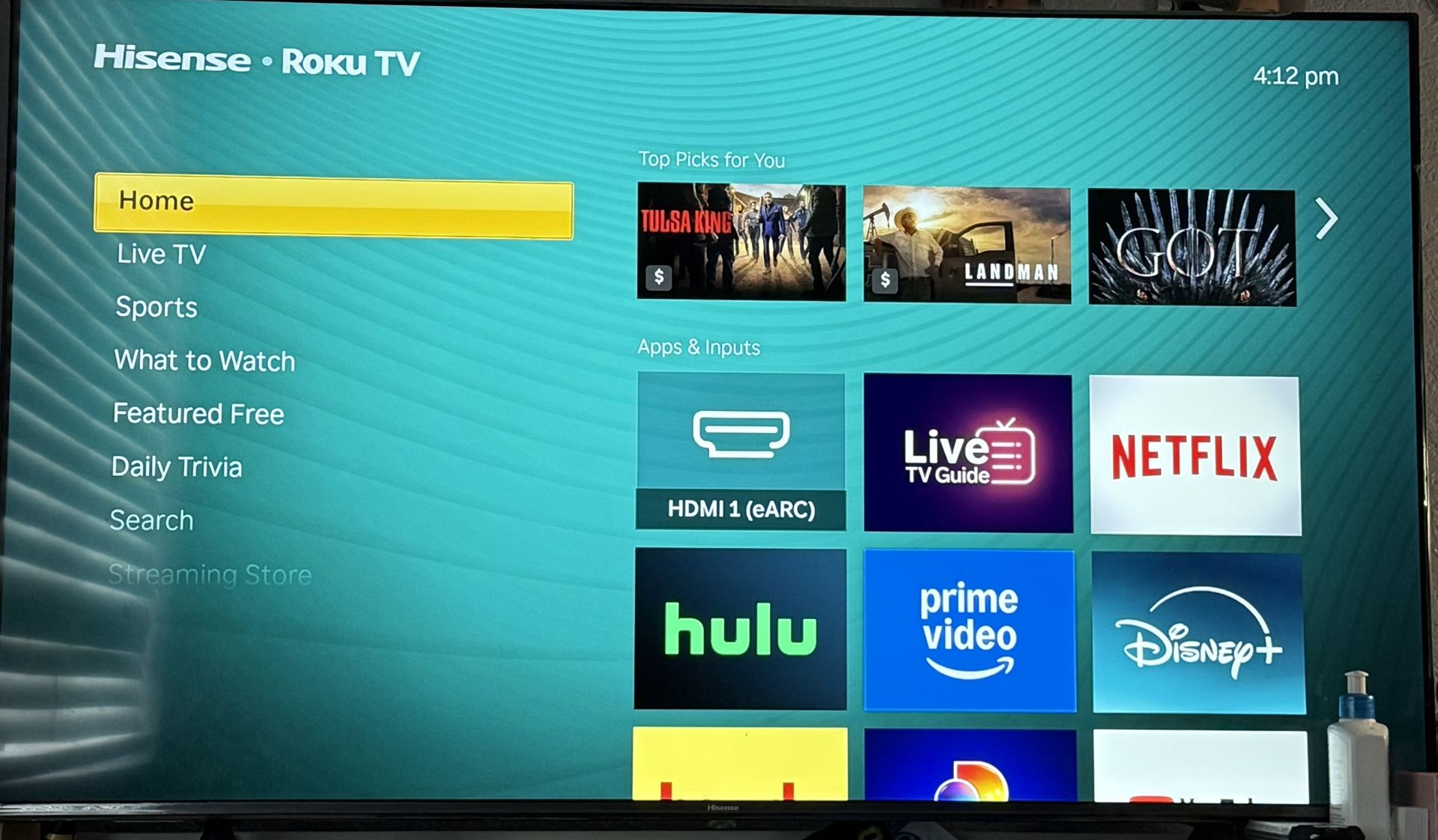 58 Inch Hisense Smart Tv