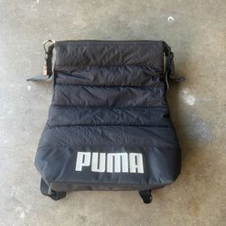Black Puma Backpack/bag